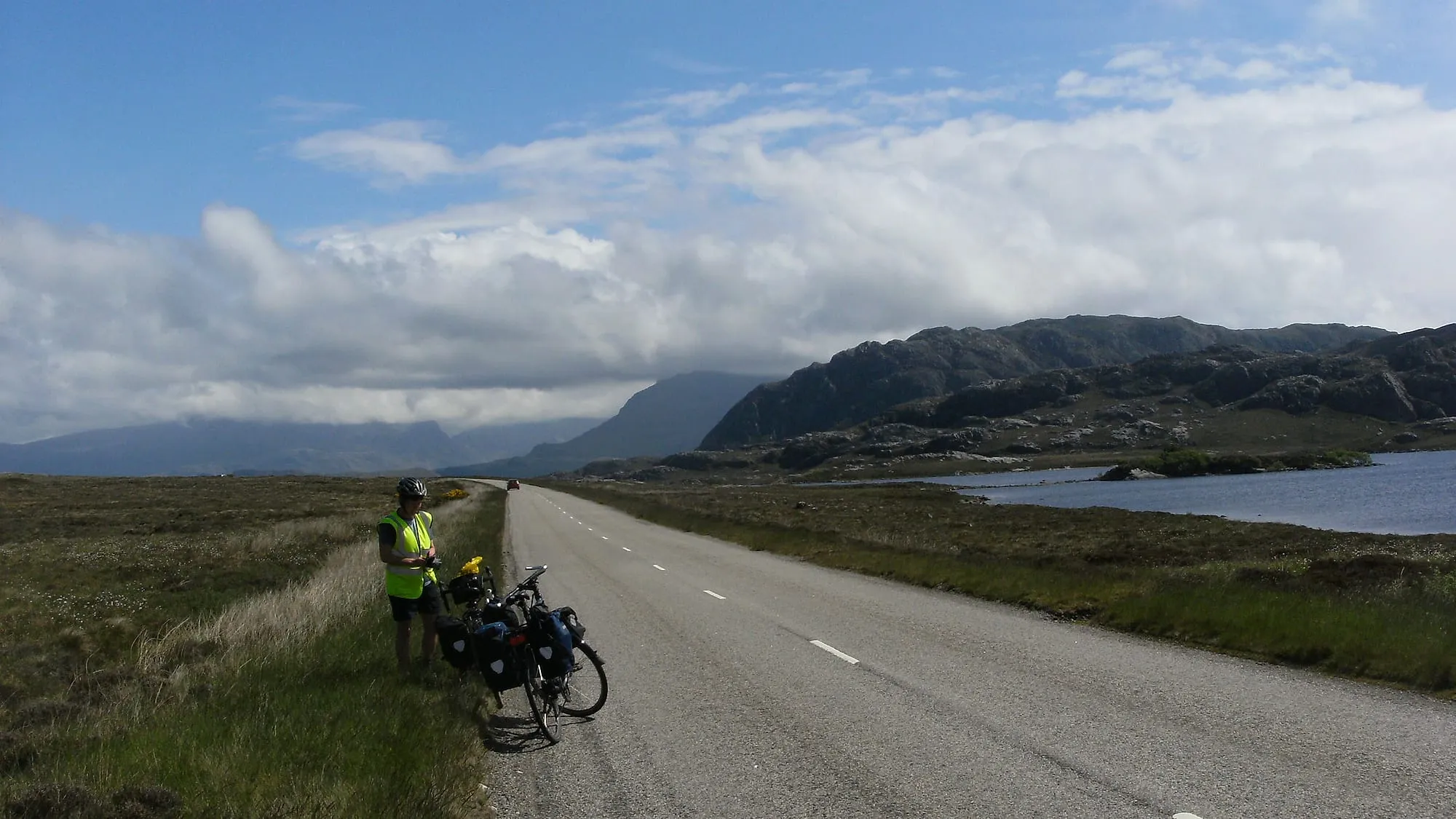 Cycling in the Scottish Highlands