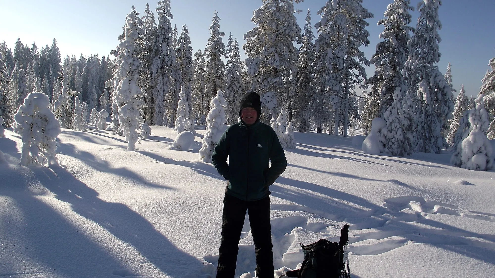 Snow-shoeing in Lapland