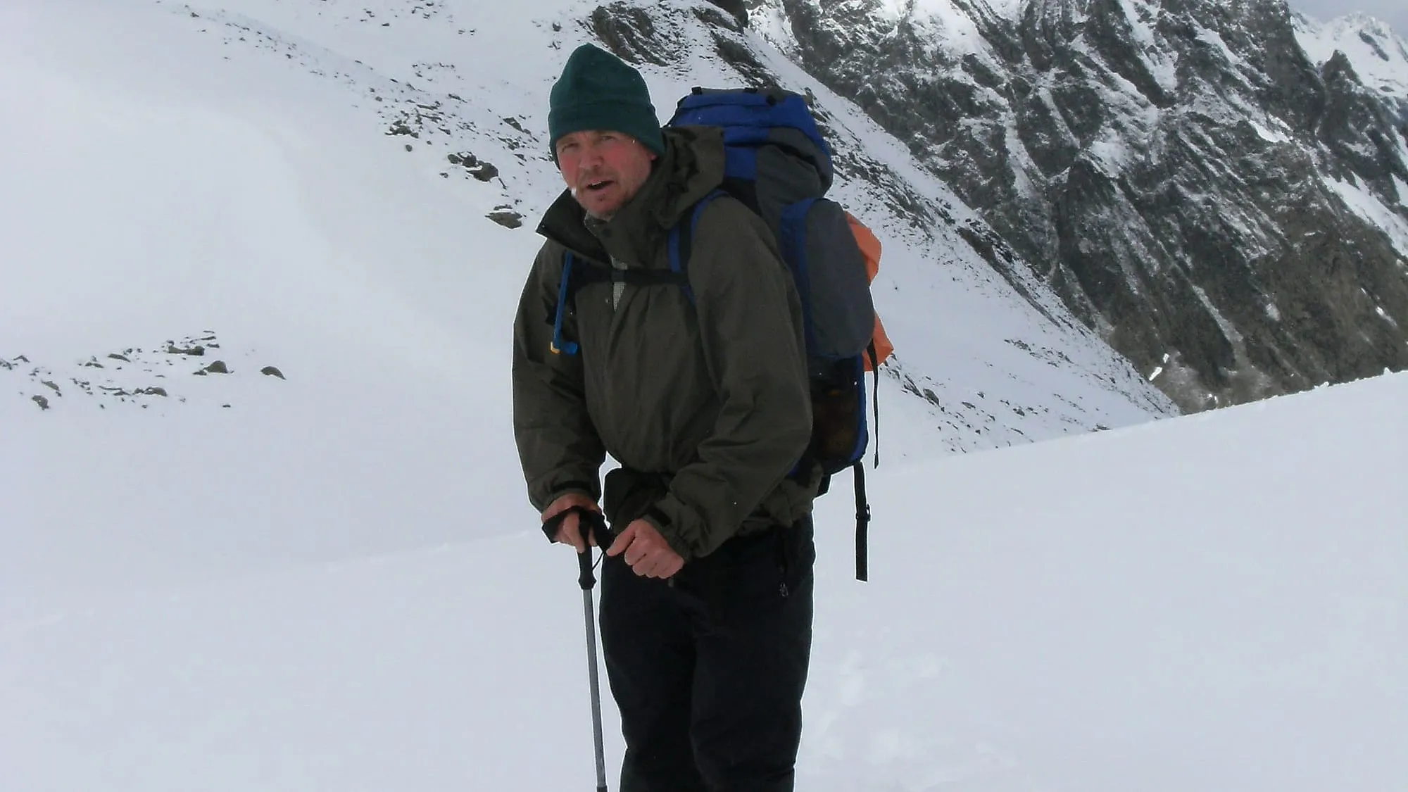 On the border between France and Spain, high Pyrenees